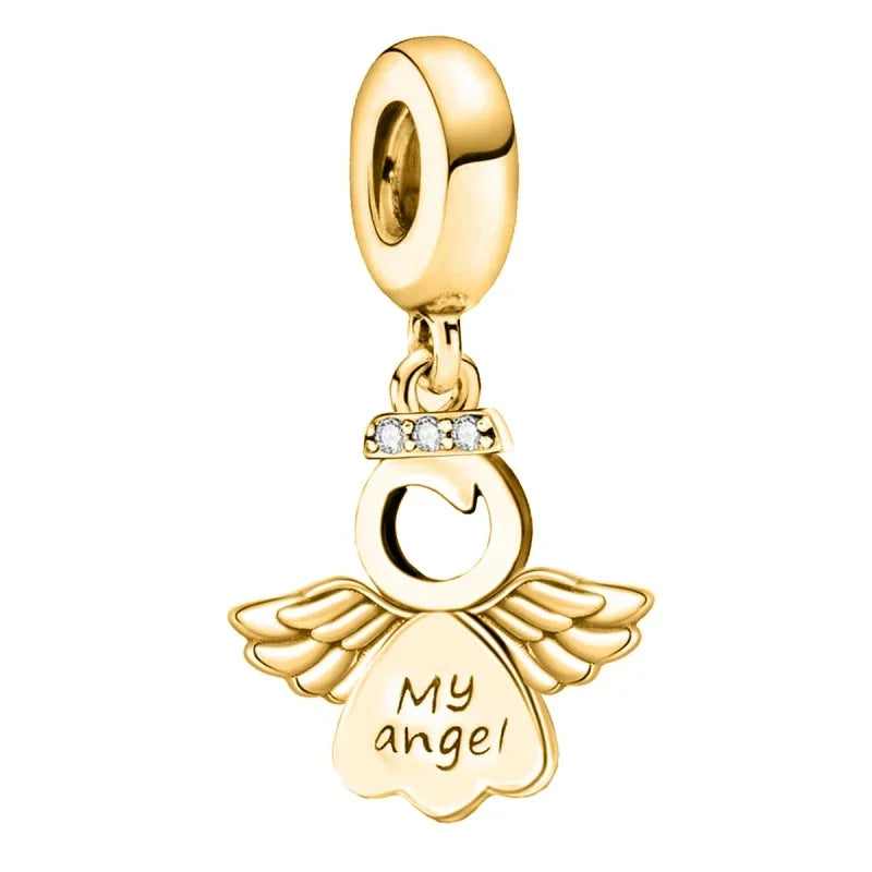 925 Sterling Silver Halloween Dark Phantom Pumpkin Devil Fit Diy Bracelet Necklace Making Gift Of High Quality Fine Jewelry