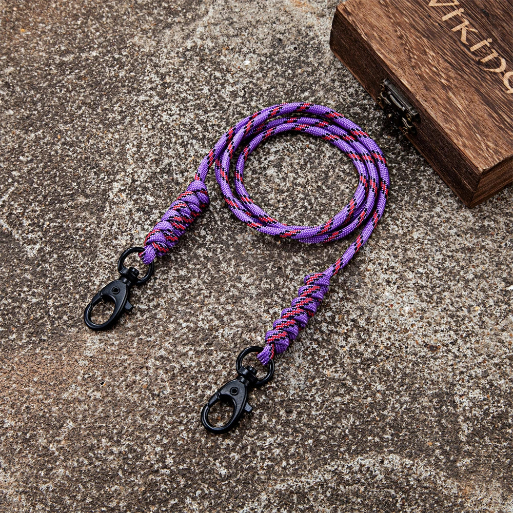 MKENDN 90cm Sunglasses Chain Men Women Glasses Mask Holder Neck Chain Outdoor Climbing Survive Paracord Eyeglasses Lanyard Strap