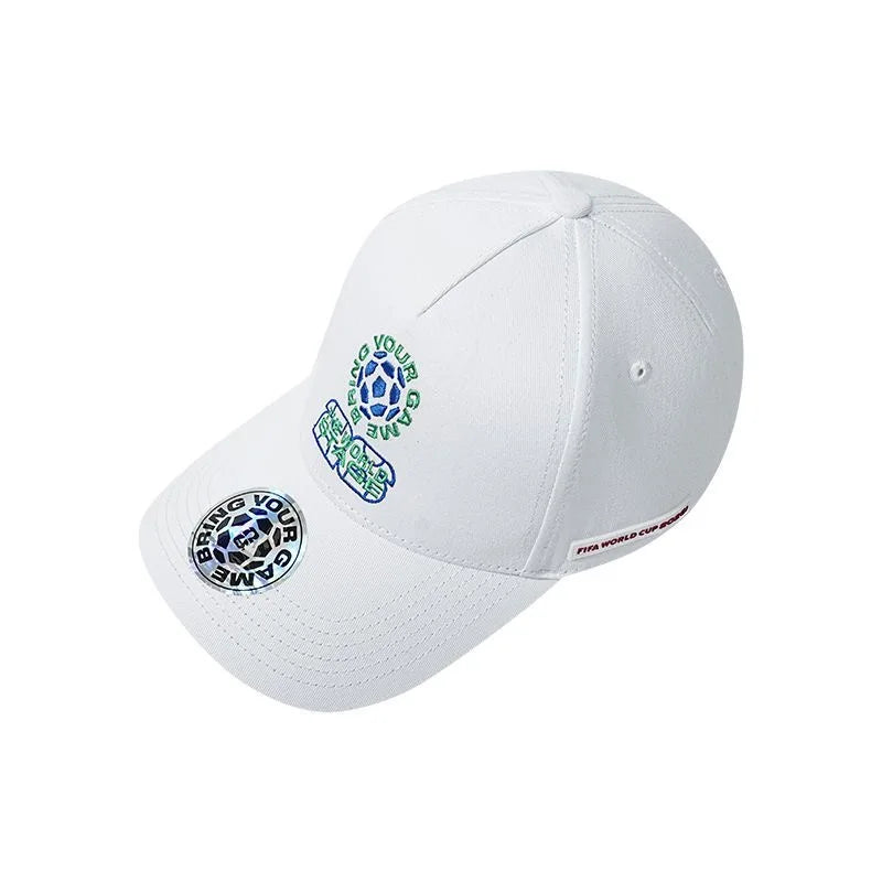 FIFA 2026 World Cup Denim Baseball Cap Bucket Hat Large Head Circumference Sun Protection Face Slimming Unisex Sports Hat