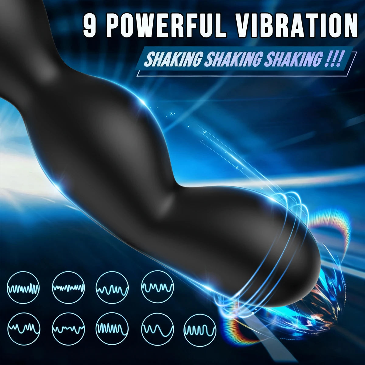 APP Control Anal Plug Vibrator Gay Anal Bead Butt Plug Stimulator Masturbation Penetration Butt Vibration Men Women Couples Toys