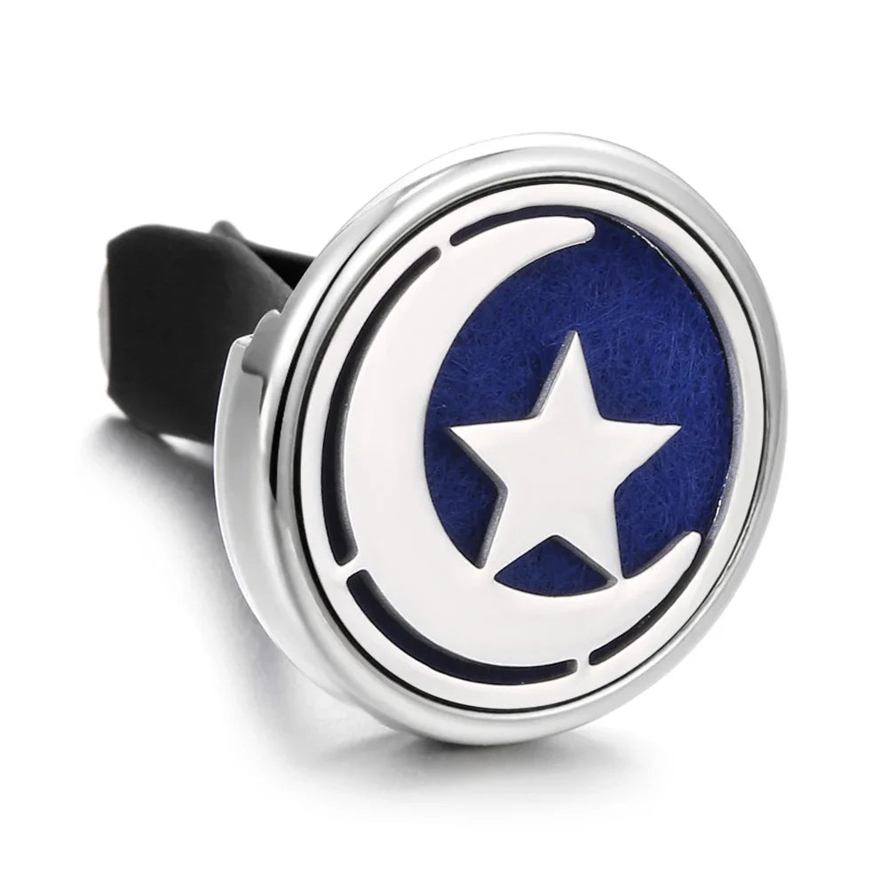 10PCS/LOT Wholesale Car Perfume Diffuser Car Clips Pendants Lockets Perfume Essential Oil Diffuser Aromatherapy Pendant Necklace