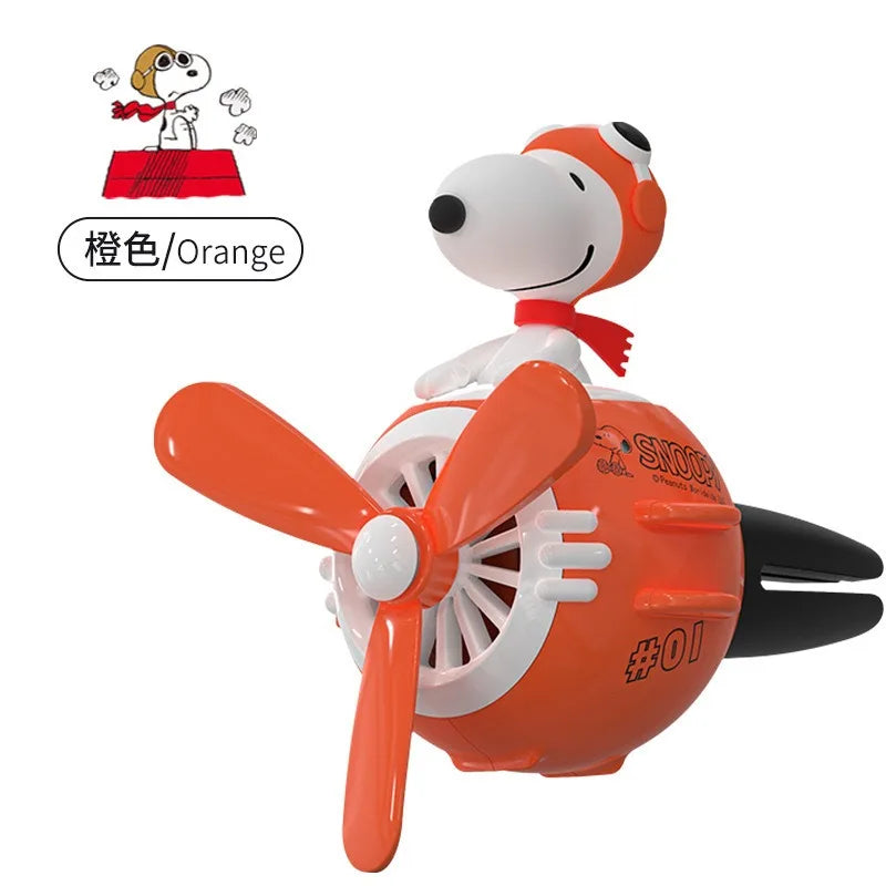 New Cartoon Creative Snoopys Car Aromatherapy Decoration Cute Car Perfume Accessories Air Outlet Cartoon Aromatherapys Gadgets - Madeinsea©