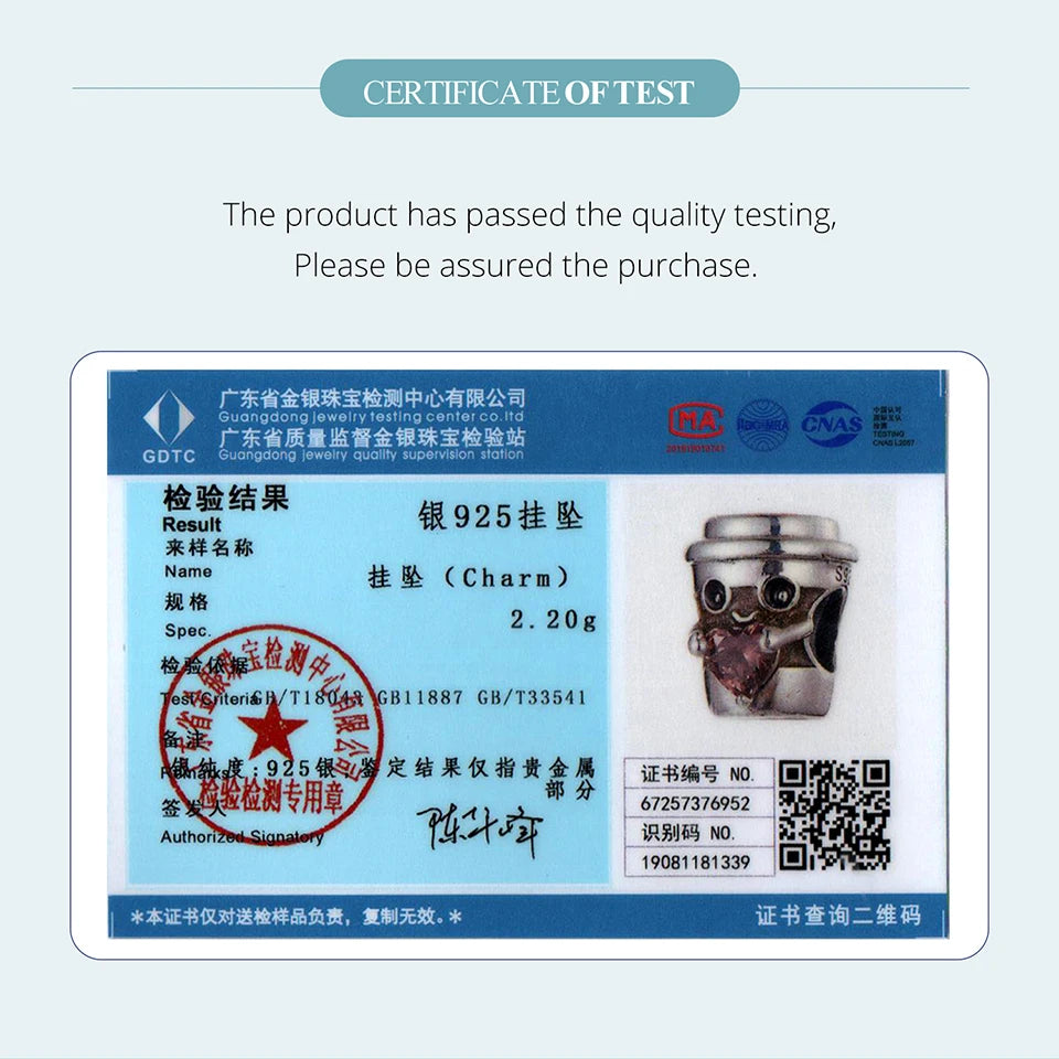 Bamoer 925 Sterling Silver Halloween Pumpkin Charm Magic Crystal Pendant Enamel Luminous Bead for Women DIY Bracelet Accessories