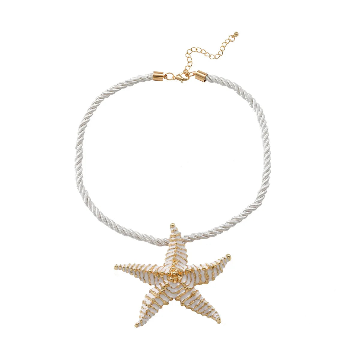 ZAA Bohemian Colorful Starfish Necklace for Women