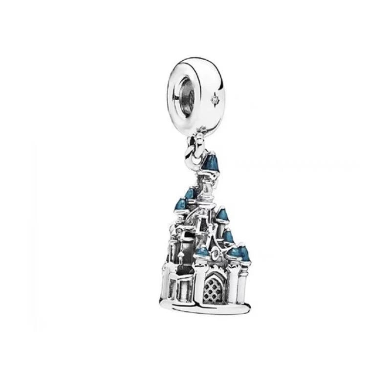 Fine Paris Eiffel Tower Statue of Liberty Dangle Charms Beads Fit Original 925 Sterling Silver Bracelet DIY Fashion Jewelry Gift