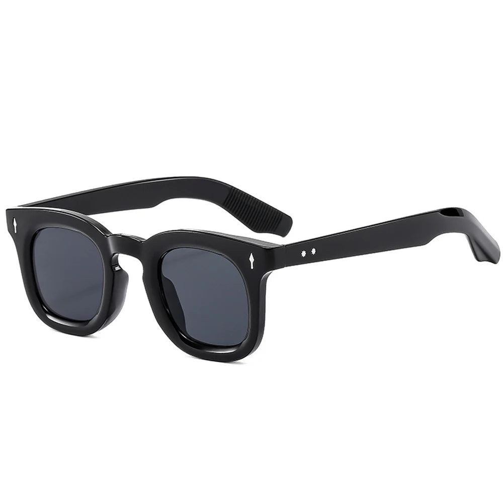 2025 neue Luxus Marke Design Mode Kleine Runde Sonnenbrille Frauen Retro Nieten Candy Farbe Shades Männer Y2K Punk Sonnenbrille UV400