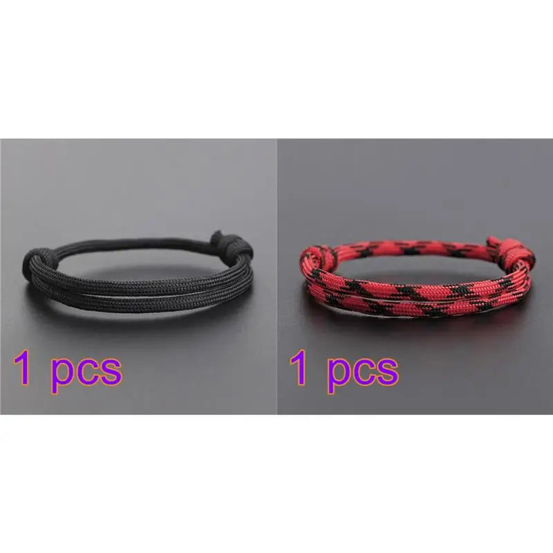 12 Style Nautical Braided Rope String Surfer Bracelets Handmade Adjusted Rope Bracelet For Men and Women Jewelry Gift