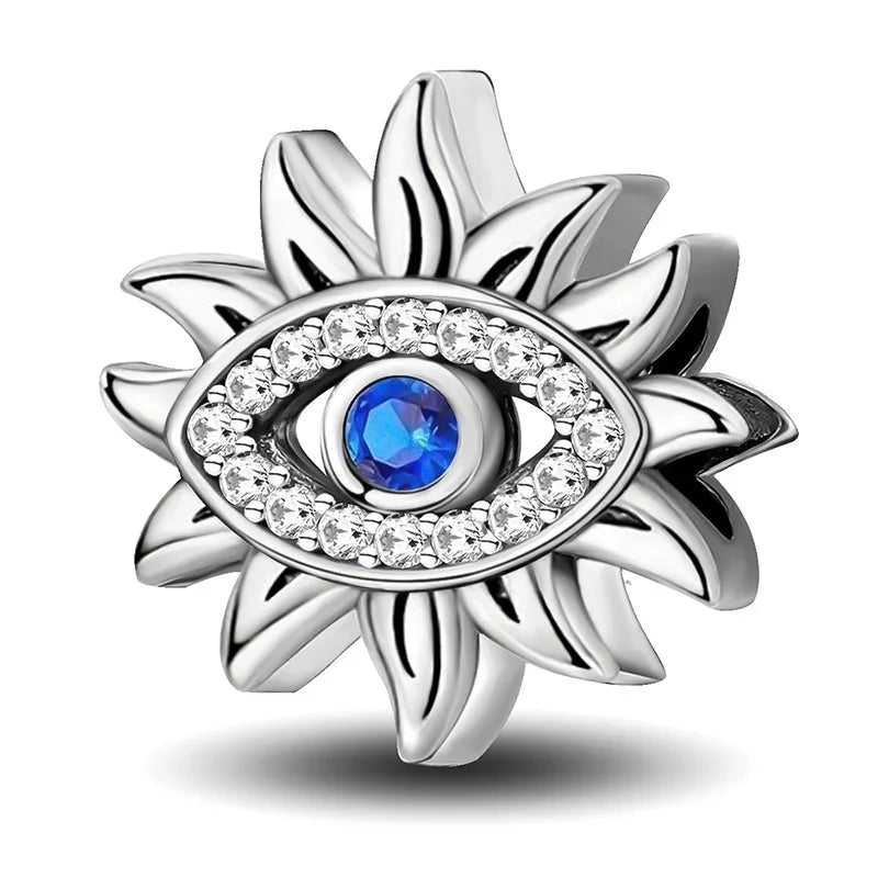 925 Sterling Silver Halloween Dark Phantom Pumpkin Devil Fit Diy Bracelet Necklace Making Gift Of High Quality Fine Jewelry