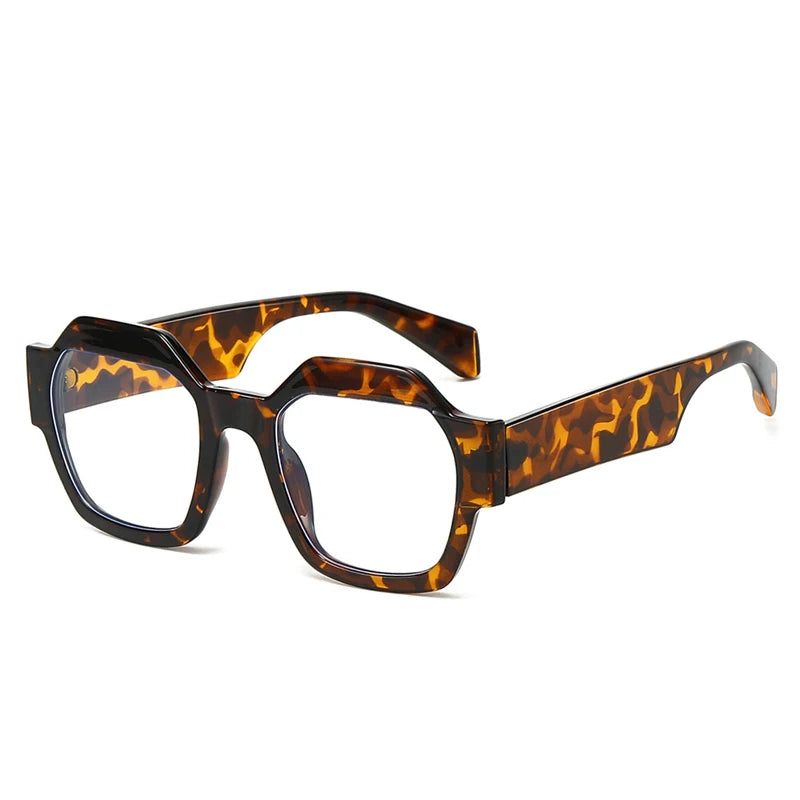 Oversized Square Sunglasses Women Personality Simple 2025 Polygon Eyewear Women Fashion Retro Glasses Women Gafas De Sol Mujer