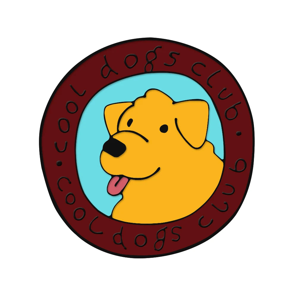 Pet Dog Lover Collection Brooch Cute Corgi German Shepherd Golden Retriever Dog Enamel Pins Women Men Lapel Pin Badges Jewelry