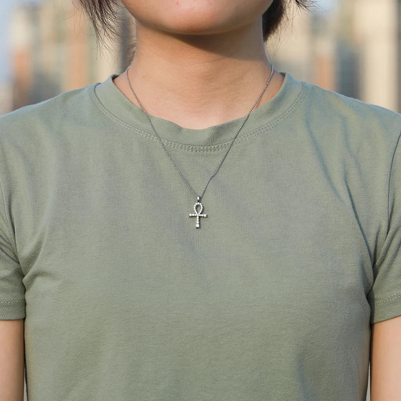 Top Quality Unisex Moissanite Star Pendant Necklace 925 Fashion For Women Hip Hop Jewelry