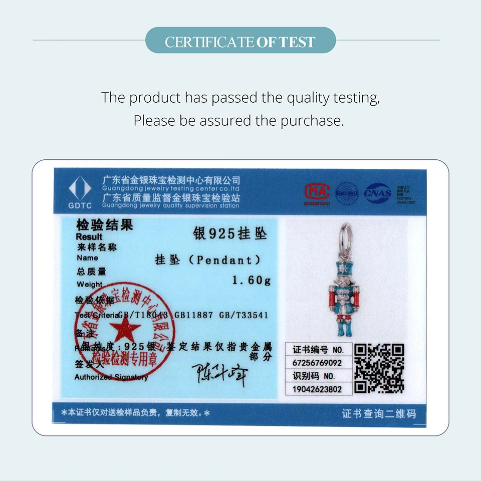 BAMOER 925 Sterling Silber Romantischer Schlossanhänger Rosa Schleifen-Zwischenperlen Kreuz-Glaubensanhänger für Halskette DIY Schmuckzubehör