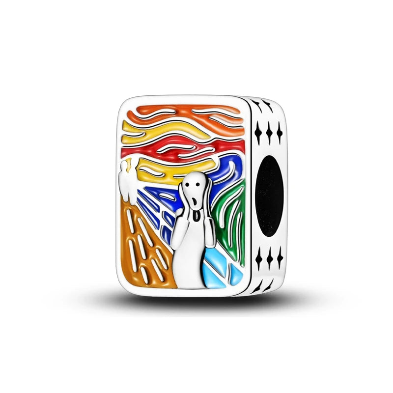 2024 neue 925 Sterling Silber Charms Perlen Fit Original Armband Halskette Charme DIY Schmuck Für Frauen Geschenk