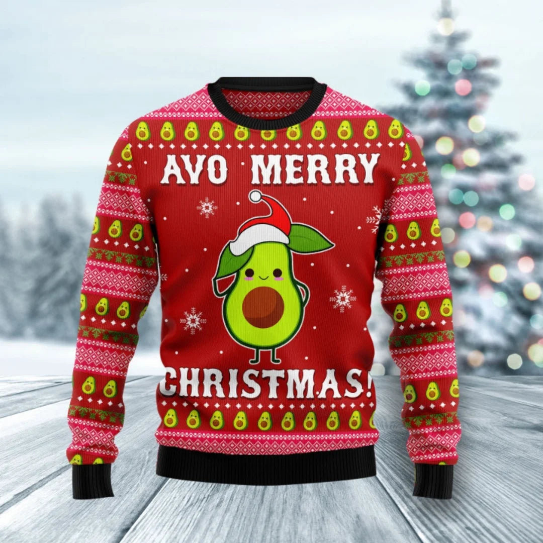 3D Printed Ugly Christmas Sweatshirt Autumn Fashion Leisure Sweatshirts Y2K Children's Hoodies Men's And Women's Sweatshirts