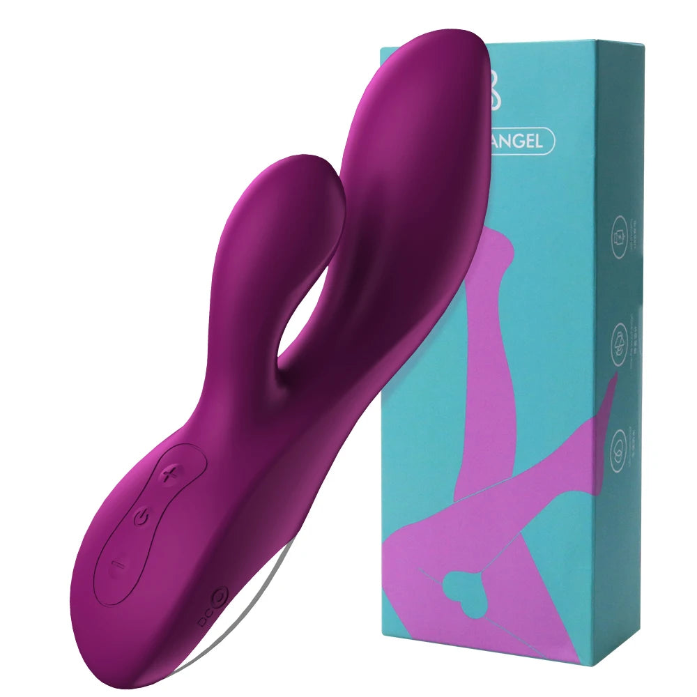 10 Powerful Vibration Modes Rabbit Vibrator G Spot Massager Clitoris Stimulator for Women Sex Toys Shop Adults Goods for Female