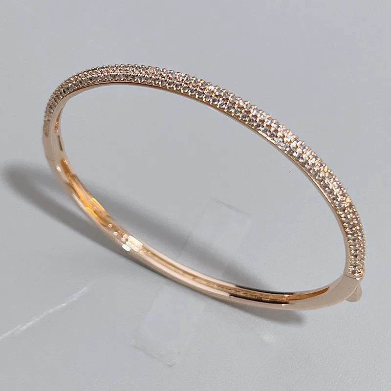 Hot Sale Famous Top Quclity Fashion Luxury Jewelry Bangle For Women For Men Classic Party Wedding Bangle Jewelry Size16cm