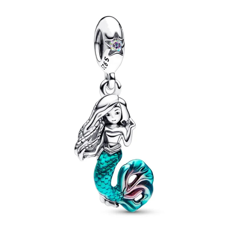 NEW in Charm Disney Cheshire Cat Charm beads Suitable for Original Women Stitch Bracelet Necklace Pendant Jewelry Holiday gifts