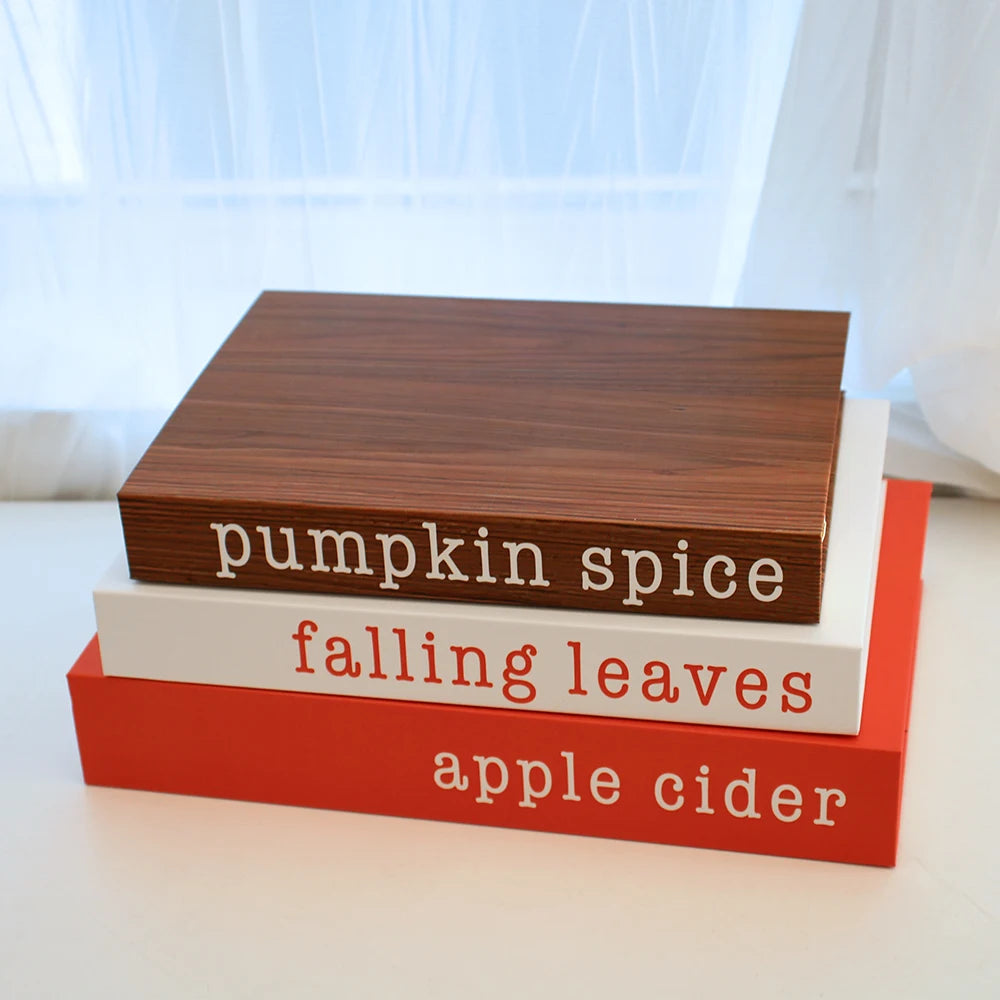 3 Teile/satz Mehrere Größe Gefälschte Bücher Set Kaffee Tisch Bücher Villa Hotle Simulation Bücher Set Schießen Requisiten Wohnzimmer Dekor