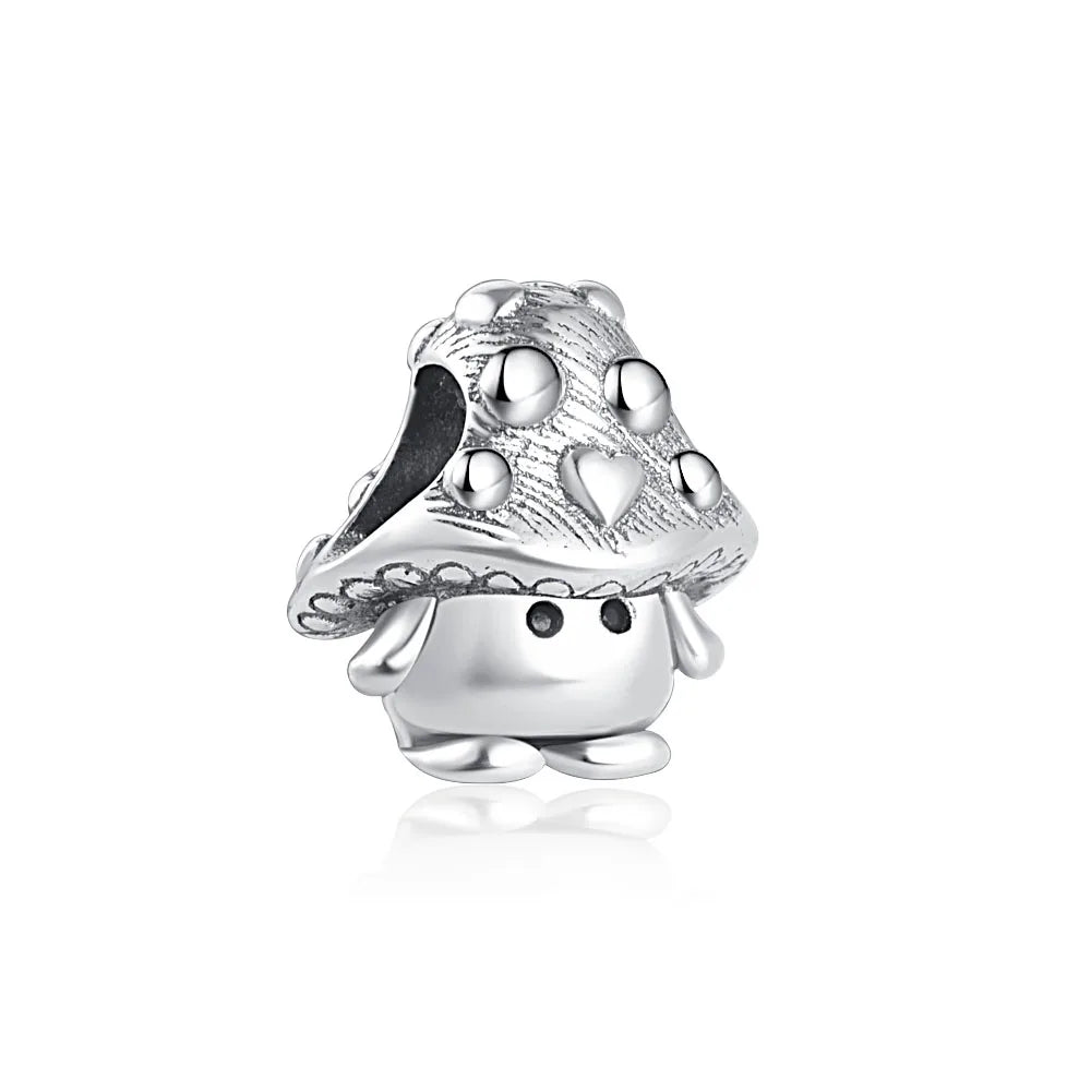 NEW 925 Sterling Silver Charm Fit Original Bracelet Accessories Women Jewelry All kinds Of Cute Animals Series Duck Lion