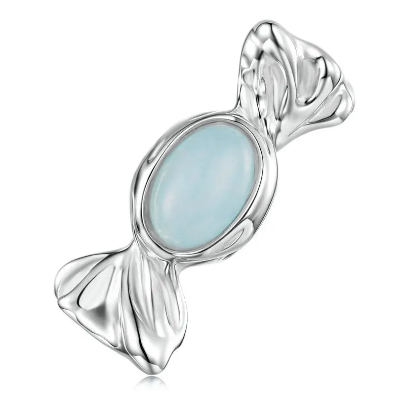 WOSTU Dessert Series 925 Sterling Silver Donut Pendant Croissant Charm Pudding Sweet Candy Bead For Bracelet Girl Jewelry Making