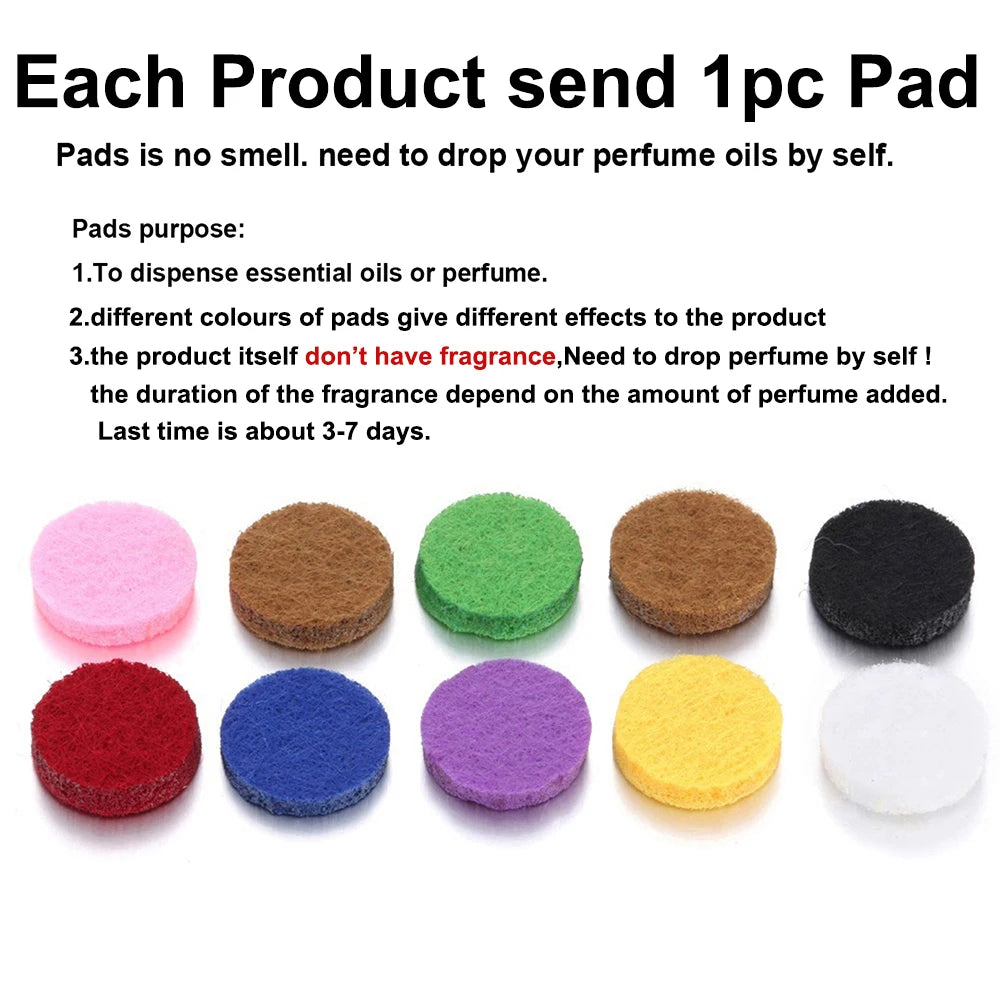 Black Leather Aromatherapy Bracelet Bangle Adjustable Leather Bracelet Perfume Essential Oil Diffuser Bracelet Locket Jewelry