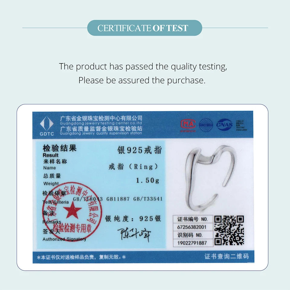 BAMOER Vergoldeter, gewellter Stapelring für Damen, 925 Sterling Silber, gedrehtes Band, zarter Ewigkeitsring SCR1117