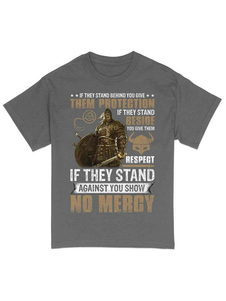 Vikings Ship T-shirt Summer Outdoor Casual Men's T-shirt Running Sports Men's T-shirt Daily Street Men's Short-sleeved Top