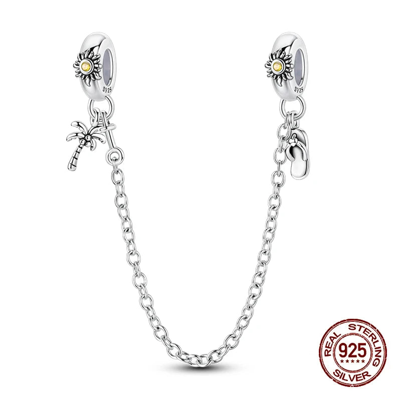 Summer 925 Sterling Silver Luminous Ocean Pendants Crab Whale Shark Charms Beads Fit 925 Original Bracelet Fine DIY Jewelry Gift