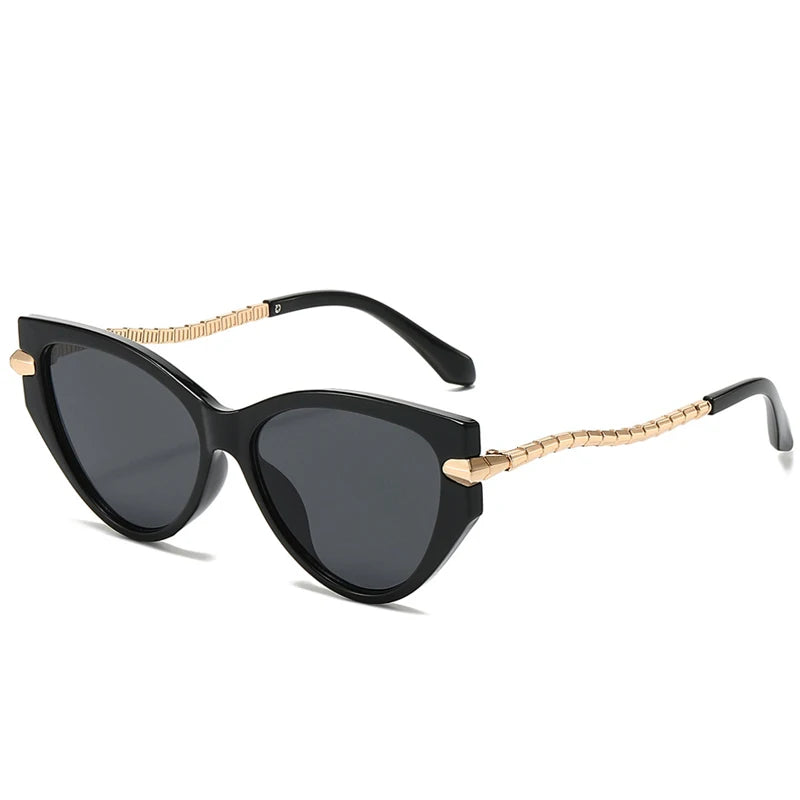 Classic Cat Eye Sunglasses Women Men Vintage Brand Sun Glasses Metal Frame Retro Trend Fashion Style Shades Oculos De Sol UV400
