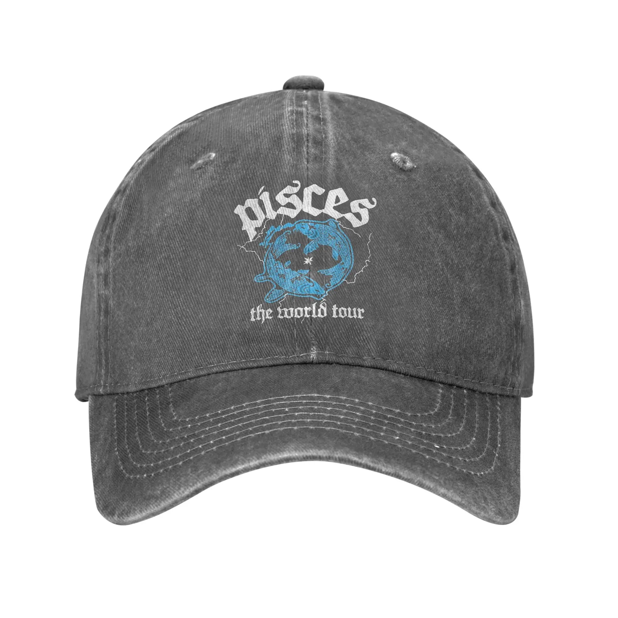 2026 James Arthur Pisces World Tour Baseball Cap Sun  Running Hippie Adjustable Washed Hip Hop Hats Men Adult Baseball Caps