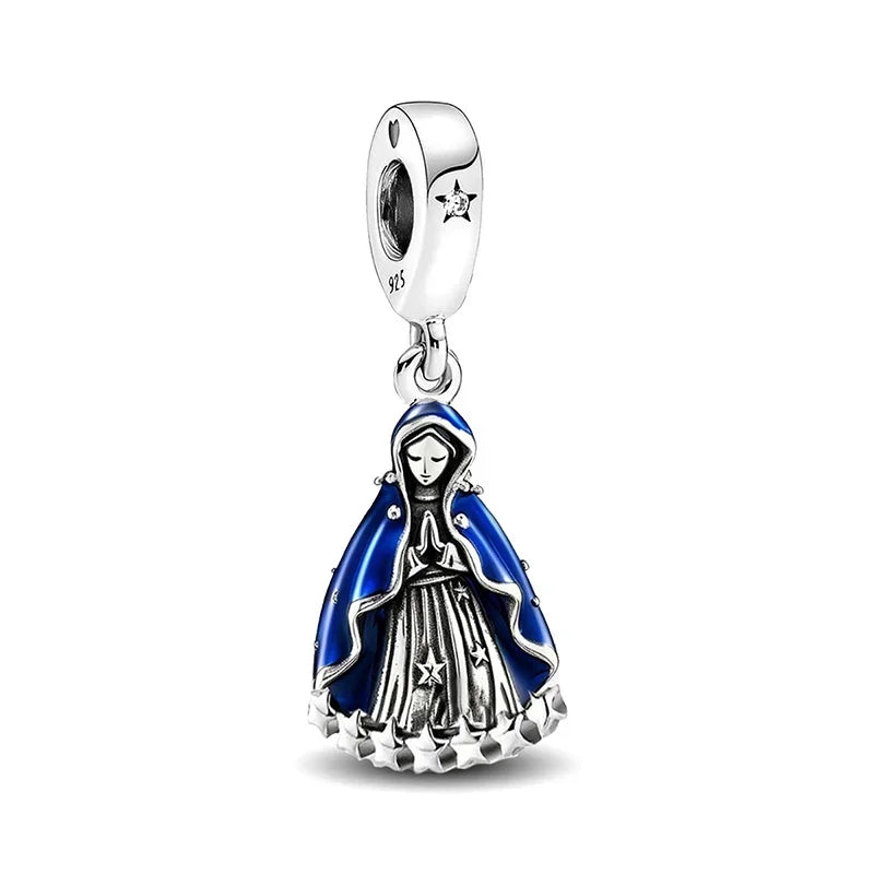 925 Sterling Silver Halloween Dark Phantom Pumpkin Devil Fit Diy Bracelet Necklace Making Gift Of High Quality Fine Jewelry