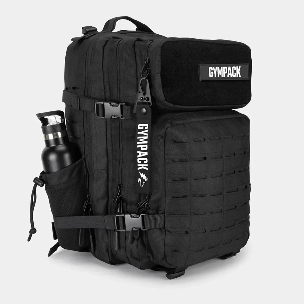 50L Tactical Gym Backpack with Patch and Keychain for Gym Sports Athletes