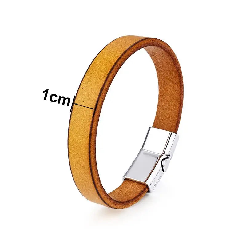 Jiayiqi Vintage Style Real Leather Wrap Cord Cuff Bracelet For Hand Wrist Wristband Men Woman Punk Bangle Couple Jewelry Gift