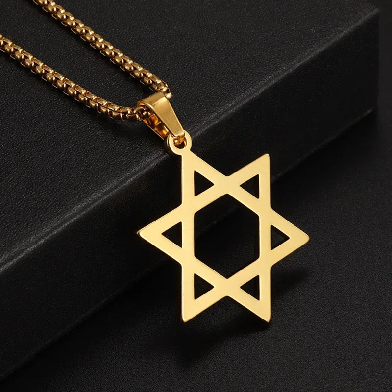Retro Neptune Poseidon Trident Necklace Ukraine National Emblem Pendant Men\\\\\\'s Fashion Cool Trendy Jewelry Accessories
