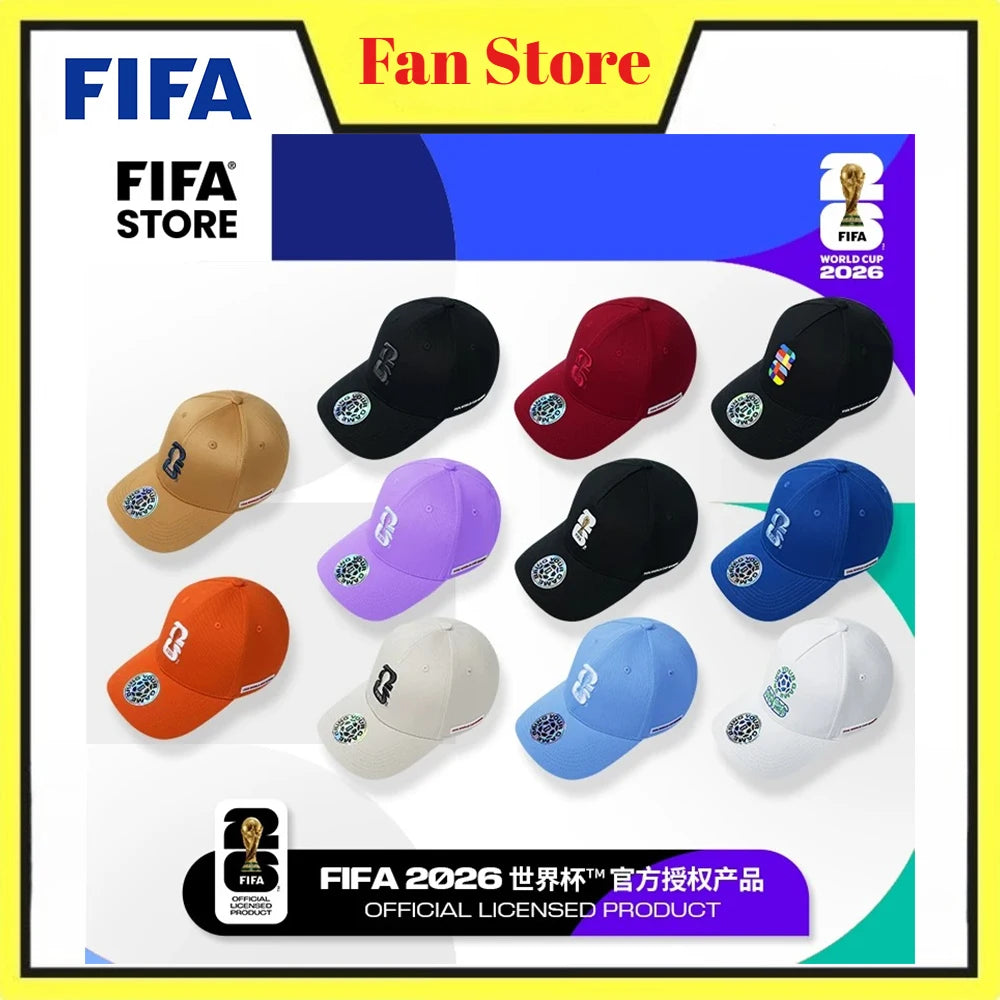 FIFA 2026 World Cup Denim Baseball Cap Bucket Hat Large Head Circumference Sun Protection Face Slimming Unisex Sports Hat