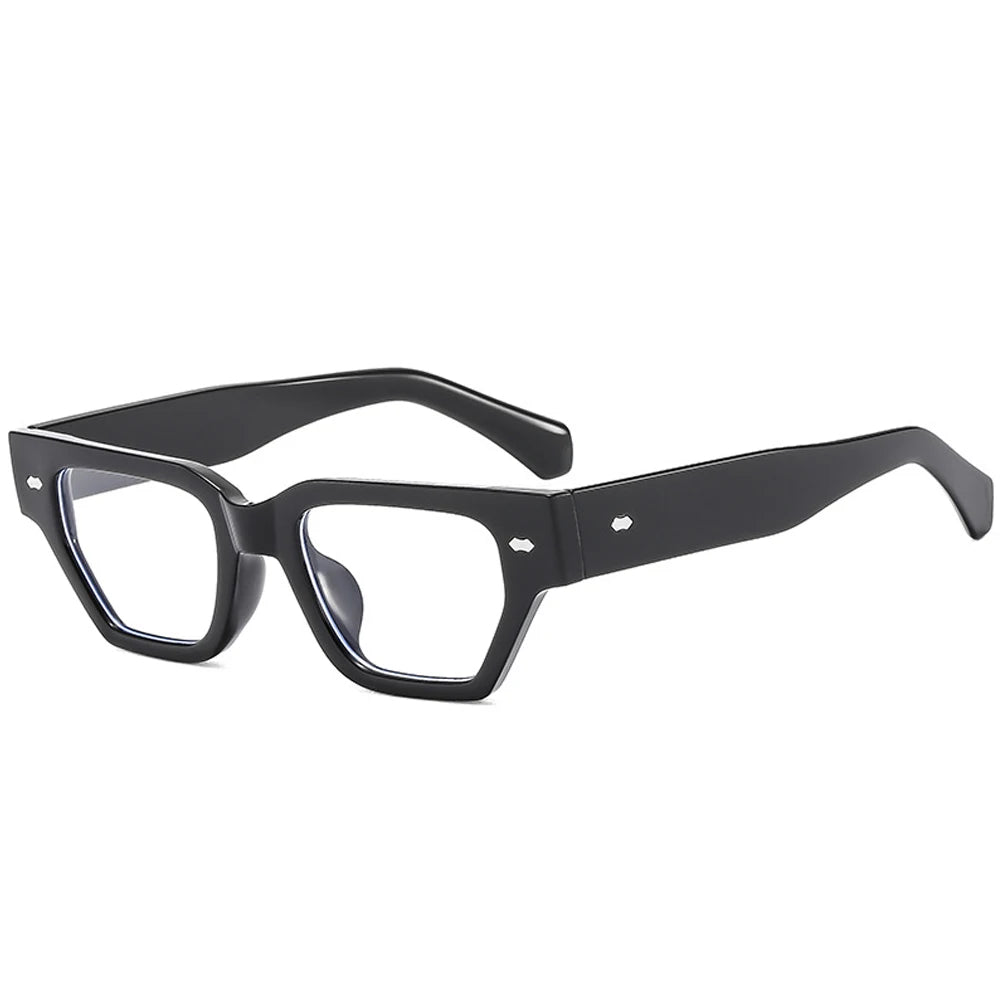 Small Square Frame Rice Nail Sunglasses For Men High-end Trendy Street Photography Sunglasses For Women Fashion Designer Glasses