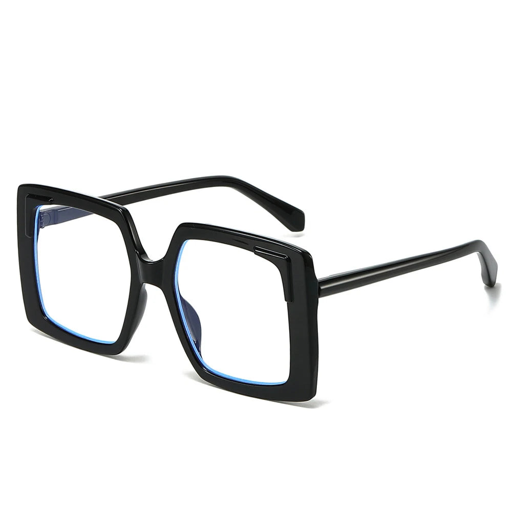 Oversized Square Sunglasses Women Big Frame 2025 Luxury Brand Fashion Sun Glasses For Ladies Retro Trendy Cateye Eyewear UV400