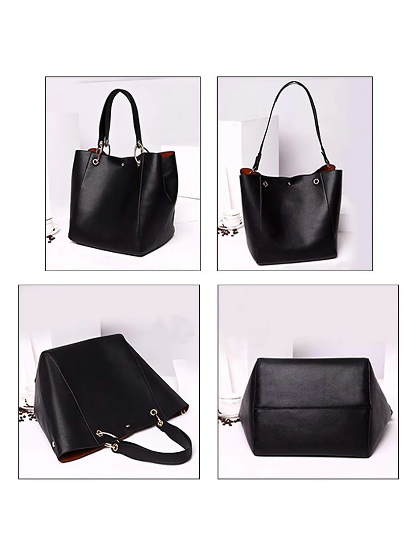 Pahajim Handbags for Women Large Tote Bag PU Leather Waterproof Handbags Shoulder Bag Womens Top Handle Bag for Work Shopping Ba - Madeinsea©