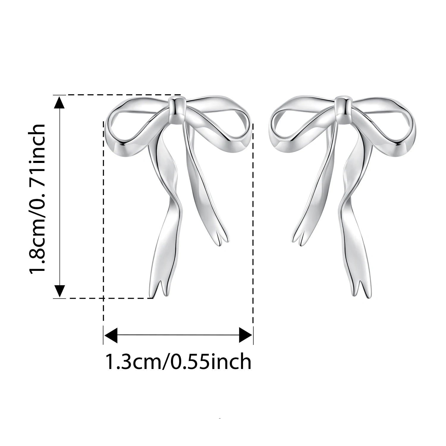 BISAER 925 Sterling Silver Mermaid Stud Earrings Blue Gradient Enamel process Stud Ear for Women Party Fine Jewelry Holiday Gift