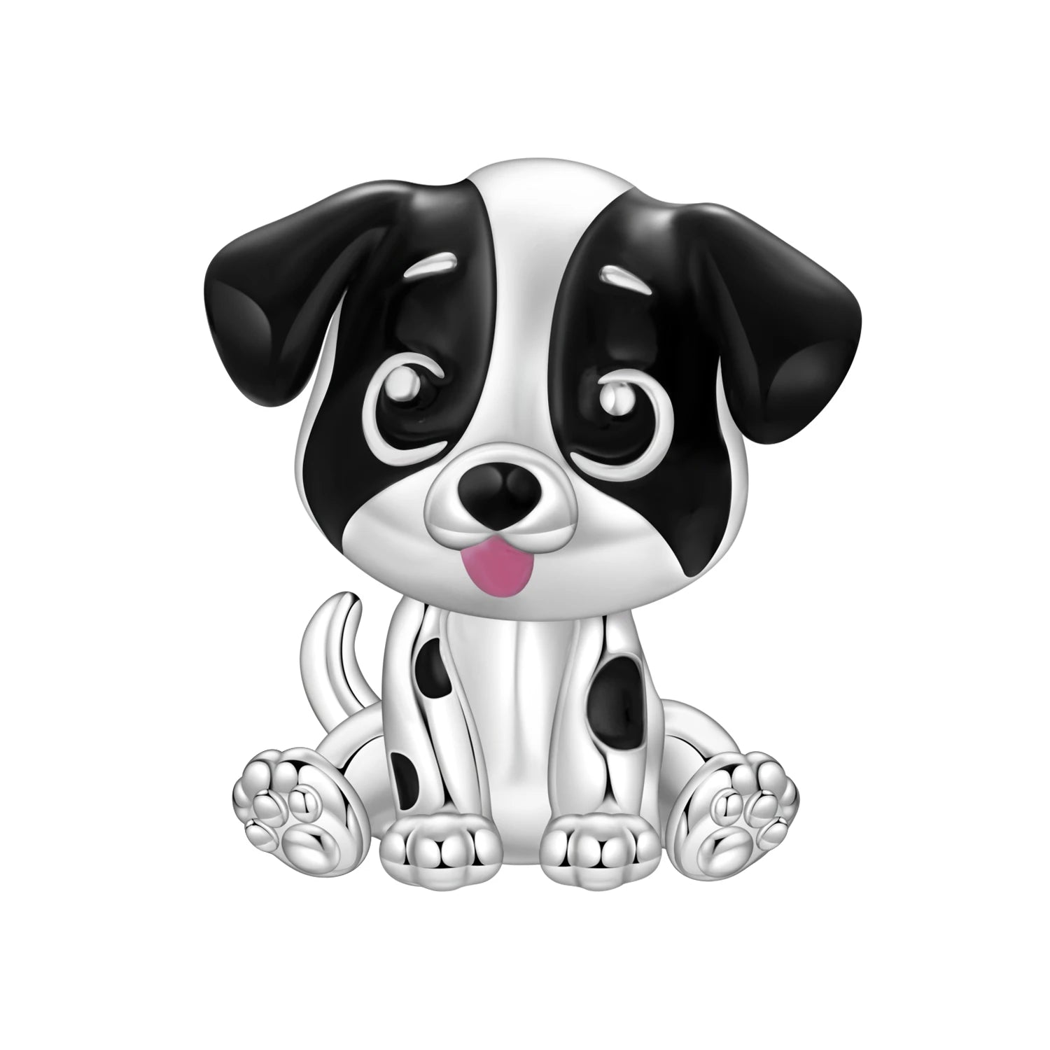 PANPOKI 925 Sterling Silver Cute Koala Animal Pendant Beads Original Pendants Bracelet Charm Jewelry Party DIY Trendy Gifts