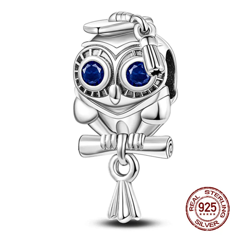 Schmetterling Blume Tier Perlen Fit Pandora Original armband charms Silber 925 Halskette pendientes mujer für Frauen Schmuck machen