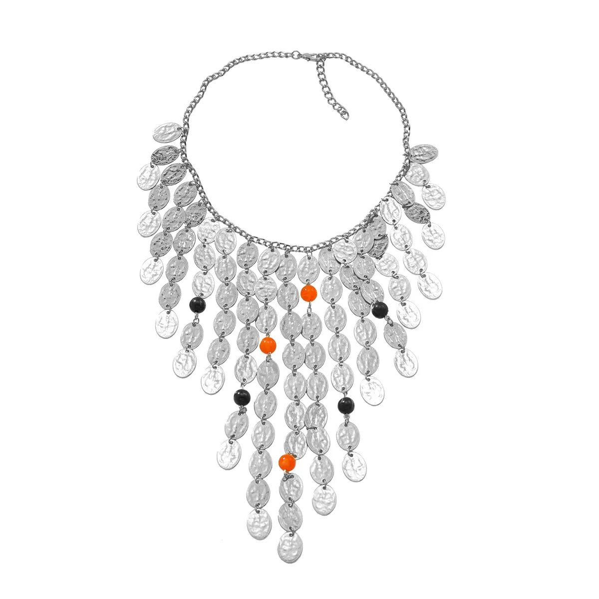 ZAA Multi-layer Woven Long Summer Beach Vacation Style Necklace