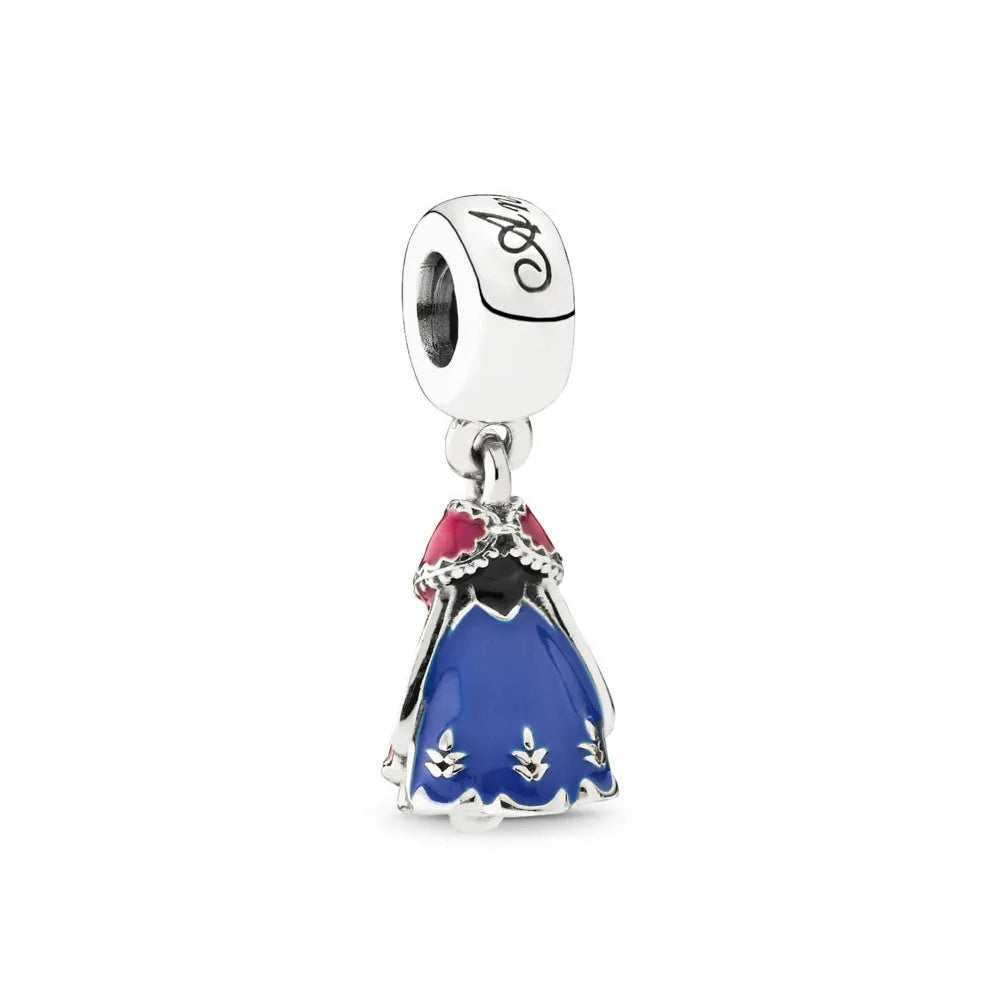 New Original 925 Silver Plated Accessories Fashion Charm Perfume High Heels Bead Fit Pendant Bracelet For Women DIY Jewelry Gift