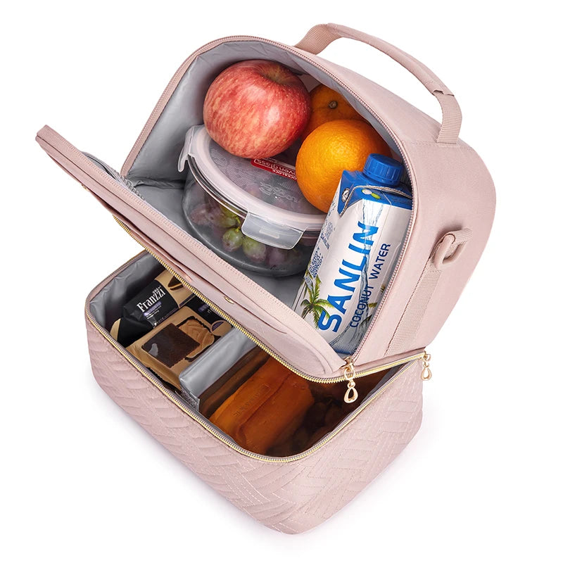 TOURIT Thermal Lunch Bag for Women Cooler Bags for School Picnic Food