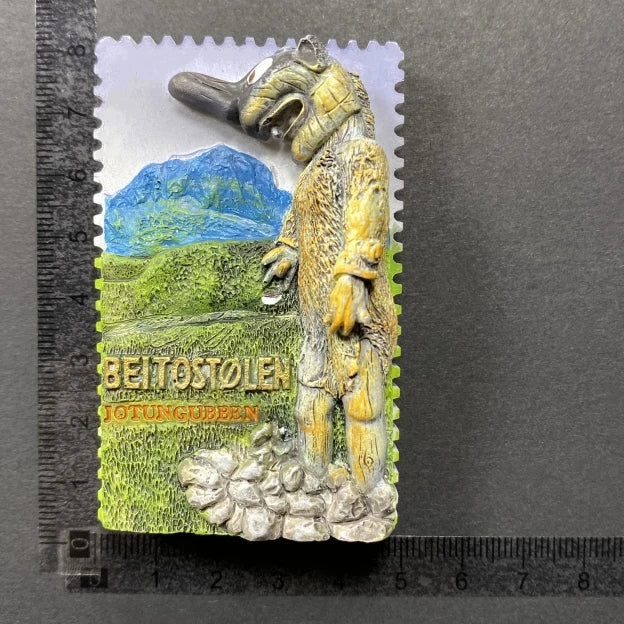 Europe Norway 3D Fridge Magnets Tourism Souvenir Refrigerator Magnets Sticker Collection Handicraft Decoration Articles