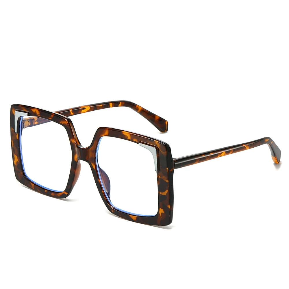 Oversized Square Sunglasses Women Big Frame 2025 Luxury Brand Fashion Sun Glasses For Ladies Retro Trendy Cateye Eyewear UV400