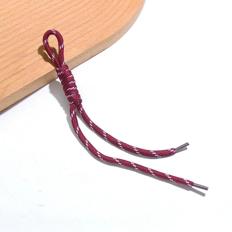 Hot Creative Colorful Braided Lanyard Keychain Bag Pendant Sport Style Bag Charm Ornaments Car Backpack Pendant Accessories Gift