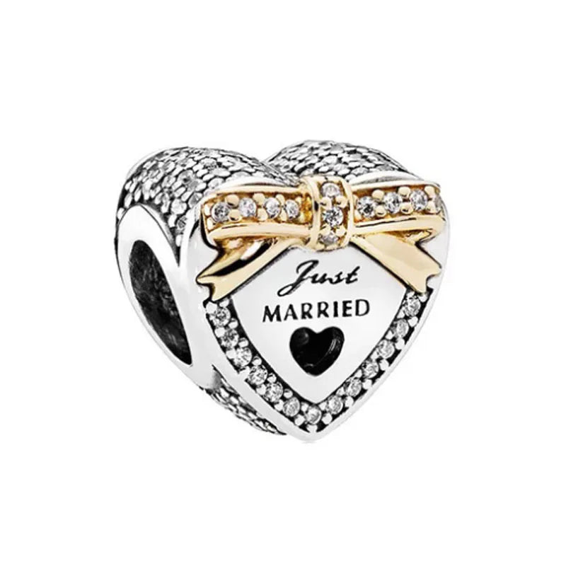 2025 Europe NEW 925 Sterling Silver Family Charm Dangle Pendant Bead Fit Women Original Bracelet Jewelry For Gift Mom Brother