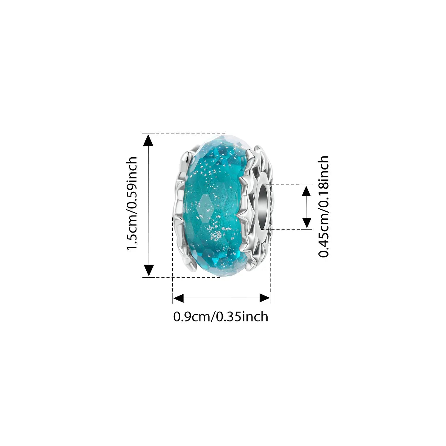 BISAER 925 Sterling Silver Christmas Series Charm Bead Crystal Ball Snowman Apple Safety Chain Fit Women DIY Bracelet Jewelry