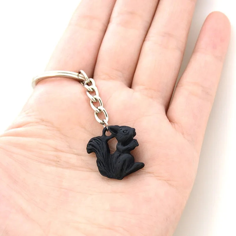 Vintage 3D French Bulldog&Pug Key Chains Cute Animals Keychains Keyring Pet Fashion Jewelry Boyfriend Girls Gift Accessories